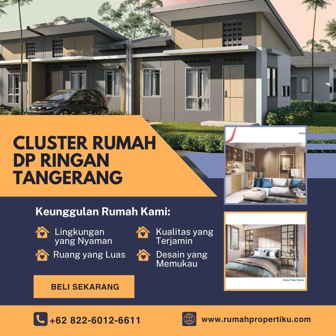 Cluster Rumah DP Ringan Tangerang