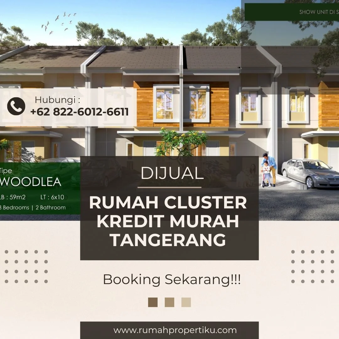 Rumah Cluster Kredit Murah Tangerang