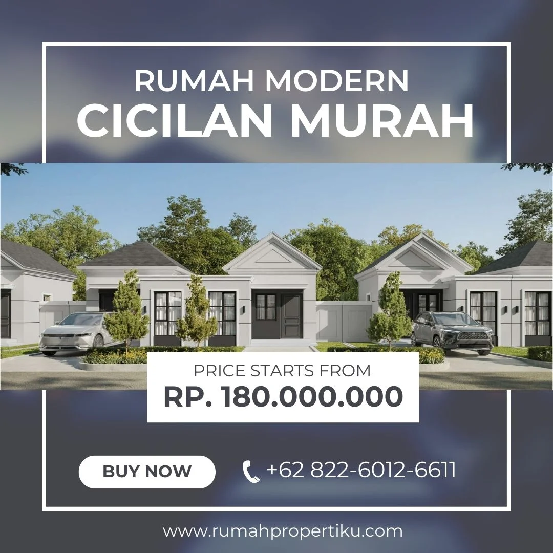 Rumah Modern Cicilan Murah Tangerang